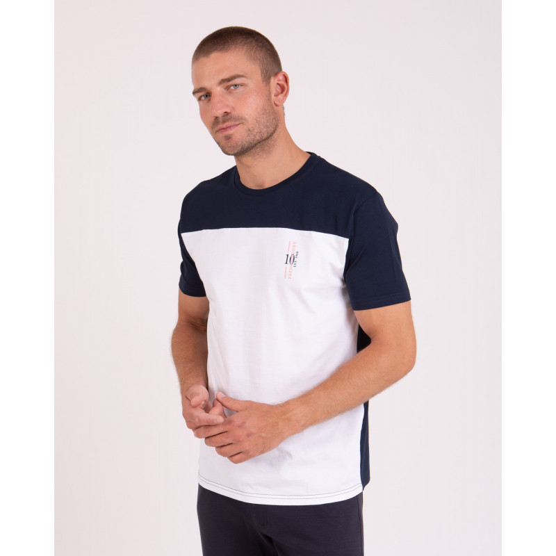 T-shirt bicolore