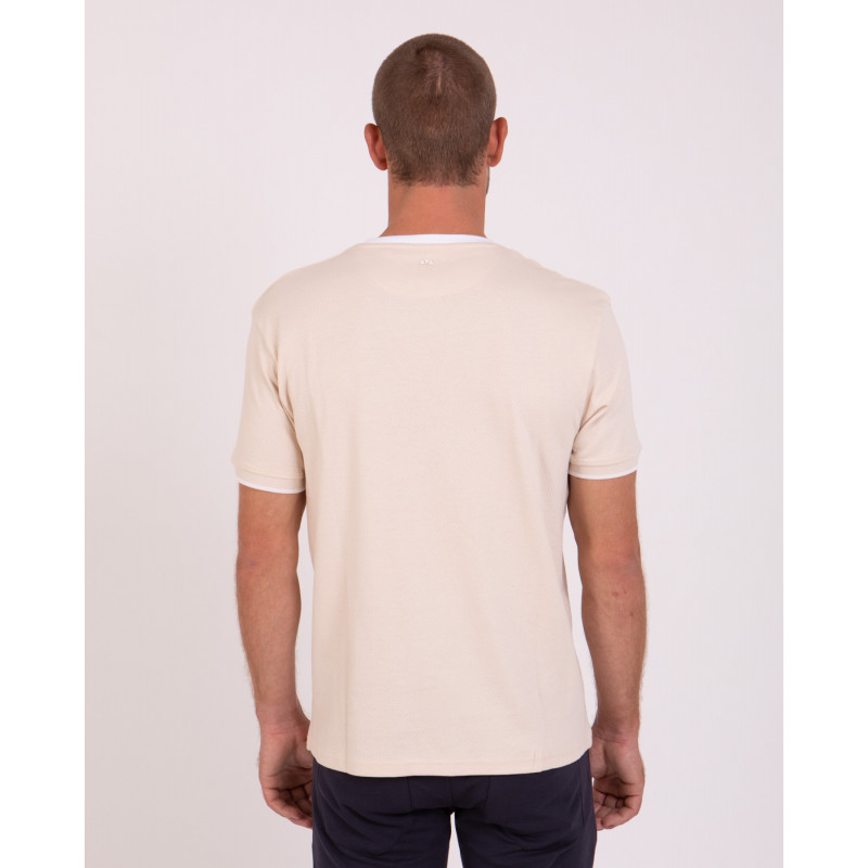 T-shirt en maille fantaisie