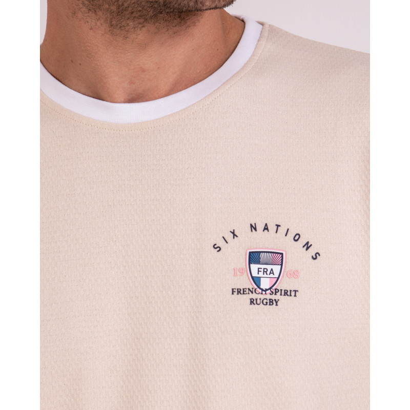 T-shirt en maille fantaisie