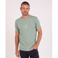 T-shirt avec broderie ton sur ton