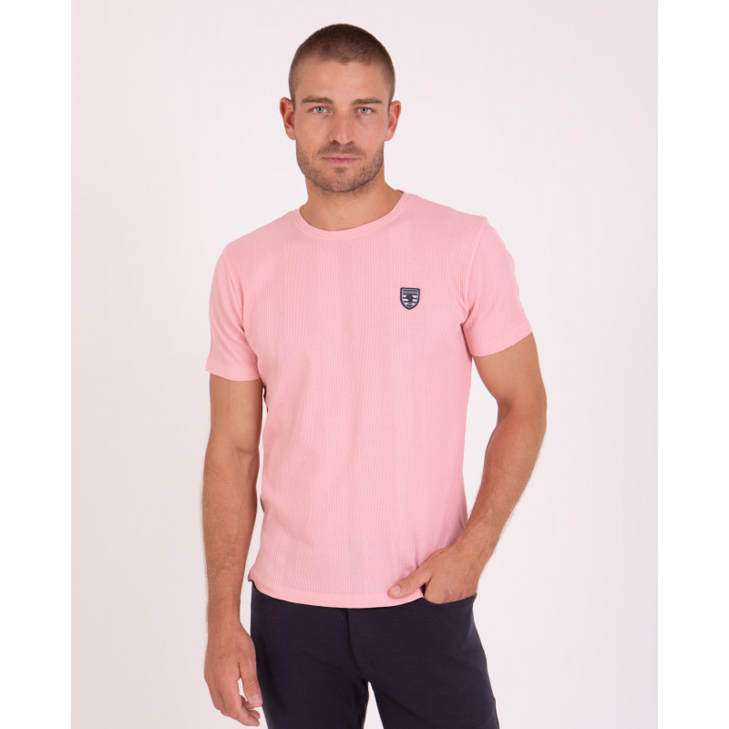 T-shirt en maille fantaisie