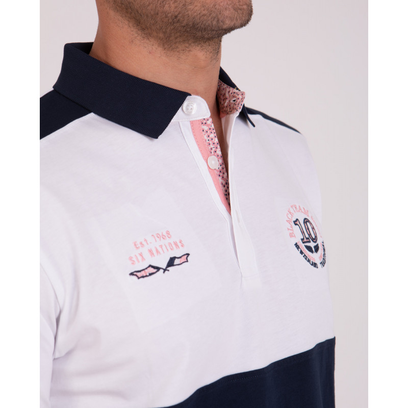 Maillot colorblock manches courtes