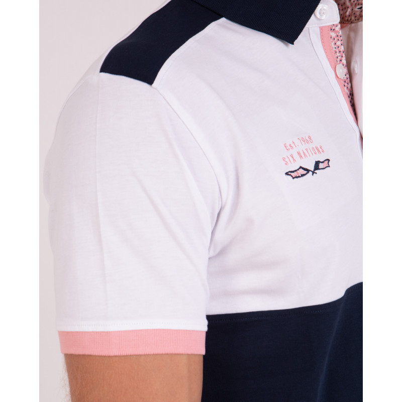 Maillot colorblock manches courtes