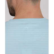 T-shirt en maille fantaisie avec poche plaquée