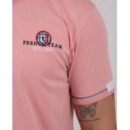 Maillot manches courtes en coton flammé