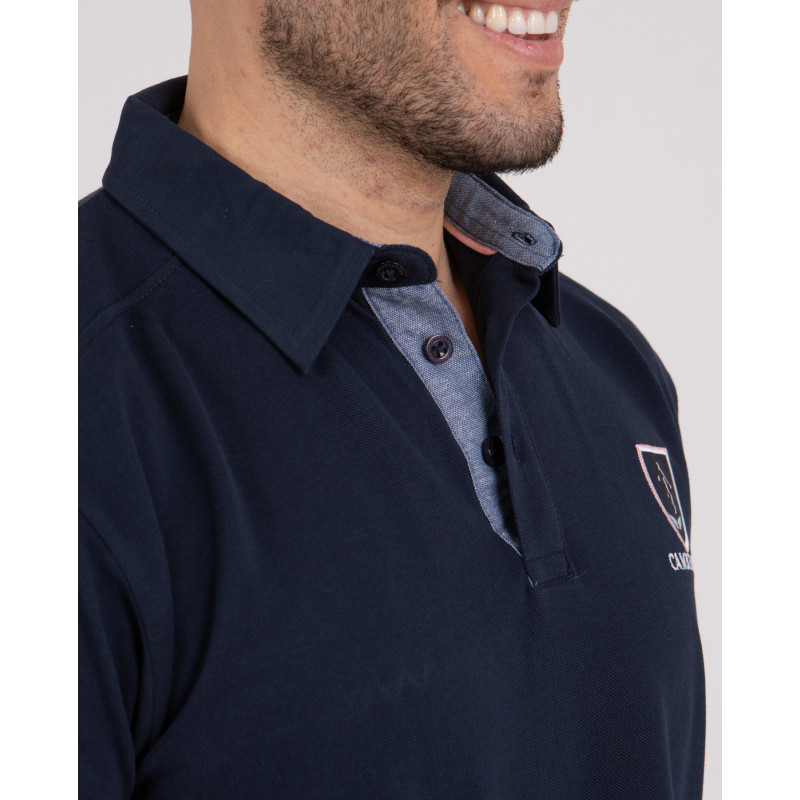 Maillot manches courtes en coton piqué