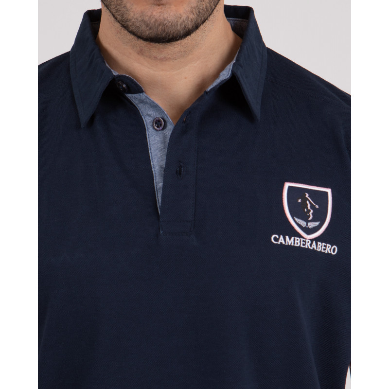 Maillot manches courtes en coton piqué