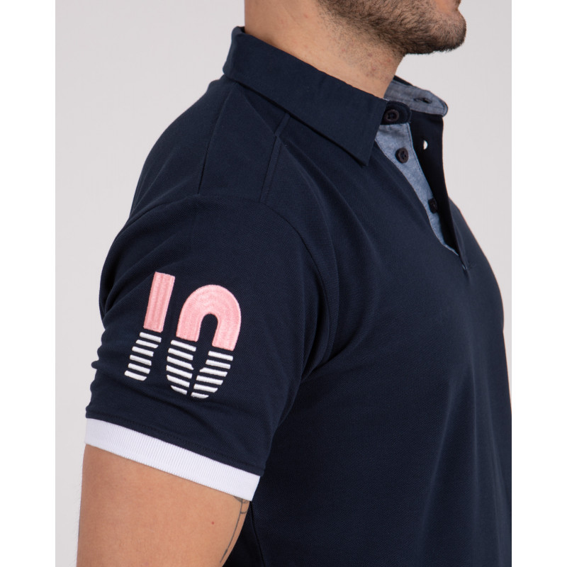Maillot manches courtes en coton piqué