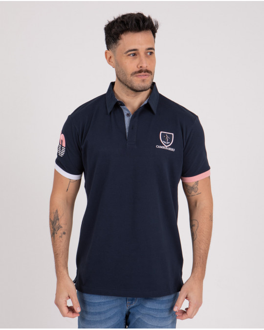 Maillot manches courtes en coton piqué