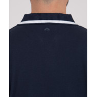 Polo manches courtes en coton piqué