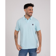 Polo manches courtes en coton piqué