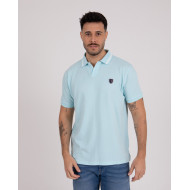 Polo manches courtes en coton piqué