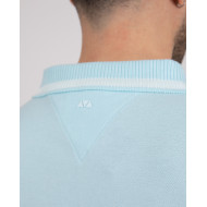 Polo manches courtes en coton piqué