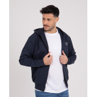 Sweat zippé à capuche