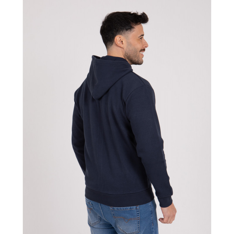 Sweat zippé à capuche