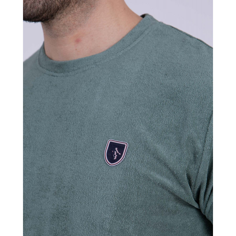 T-shirt en coton éponge