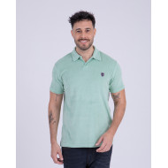 Polo manches courtes en coton éponge