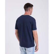 T-shirt manches courtes avec écusson brodé