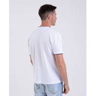 T-shirt manches courtes en piqué fluide