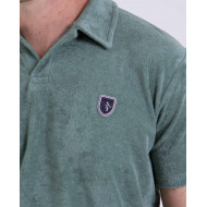 Polo manches courtes en coton éponge