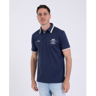 Maillot manches courtes avec broderies poitrine