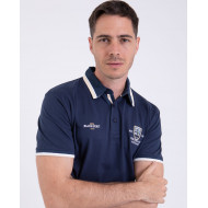 Maillot manches courtes avec broderies poitrine