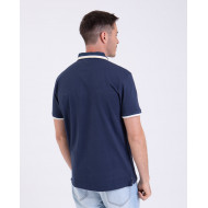 Maillot manches courtes avec broderies poitrine
