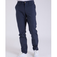 Pantalon chino en seersucker uni