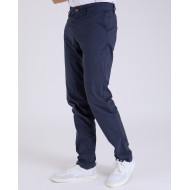Pantalon chino en seersucker uni