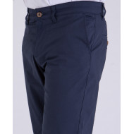 Pantalon chino en seersucker uni
