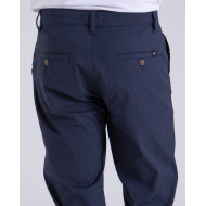 Pantalon chino en seersucker uni