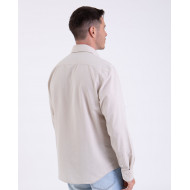 Chemise manches longues seersucker