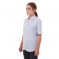 Chemise MC bleu ciel