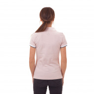 Polo manches courtes rose
