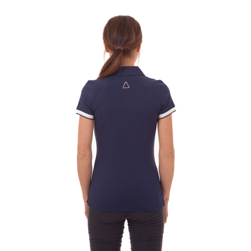 Polo manches courtes bleu marine