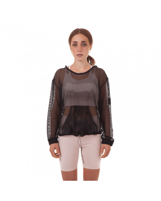 Sweat filet capuche