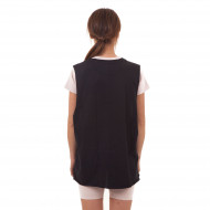Tee-shirt long noir