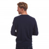 Pull col rond coton/laine