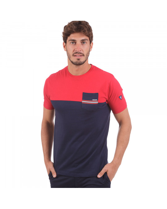 Tee shirt MC poche plaquée