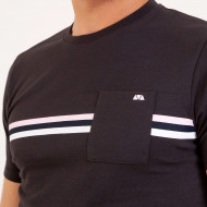TEE SHIRT JERSEY BANDES POITRINE