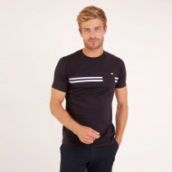 TEE SHIRT JERSEY BANDES POITRINE