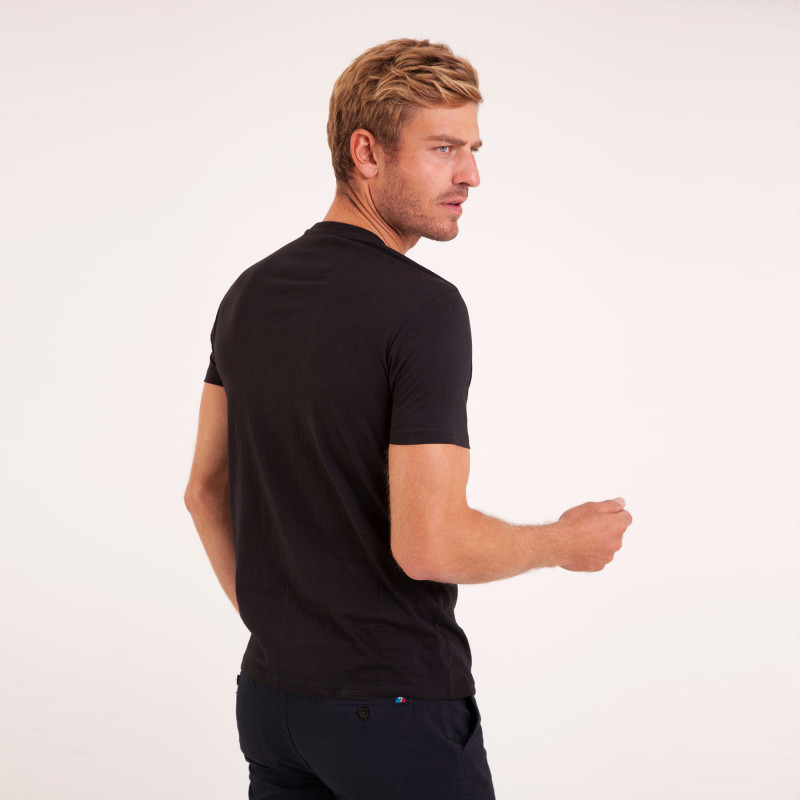 TEE SHIRT JERSEY BANDES POITRINE
