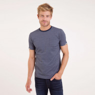 TEE SHIRT MAILLE CLOQUEE POCHE