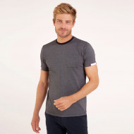 TEE SHIRT MAILLE CLOQUEE POCHE