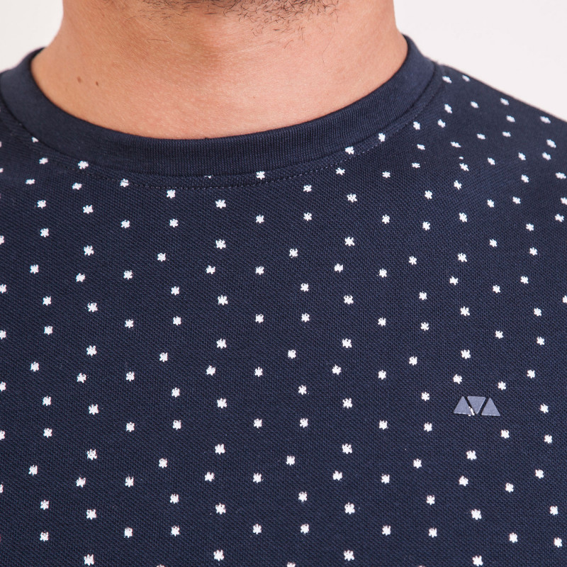 TEE SHIRT PIQUE IMPRIME
