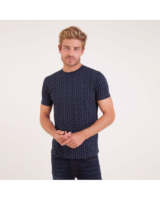 TEE SHIRT PIQUE IMPRIME