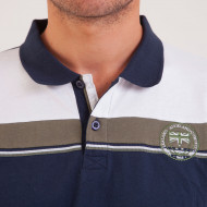 POLO JERSEY COUPE COUSU TRI COLOR