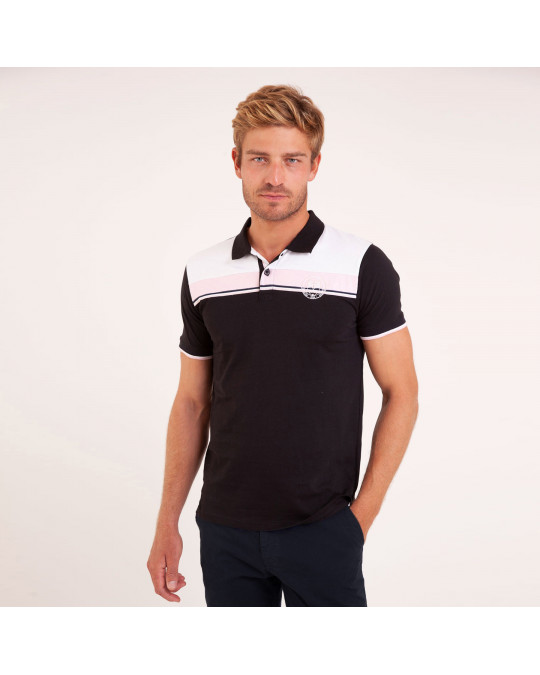 POLO JERSEY COUPE COUSU TRI COLOR
