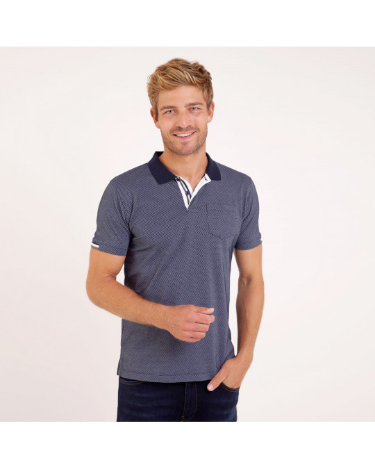 POLO UNI POCHE PLAQUEE