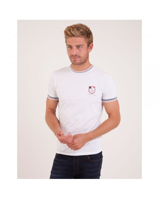 TEE SHIRT MC MAILLE FANTAISIE